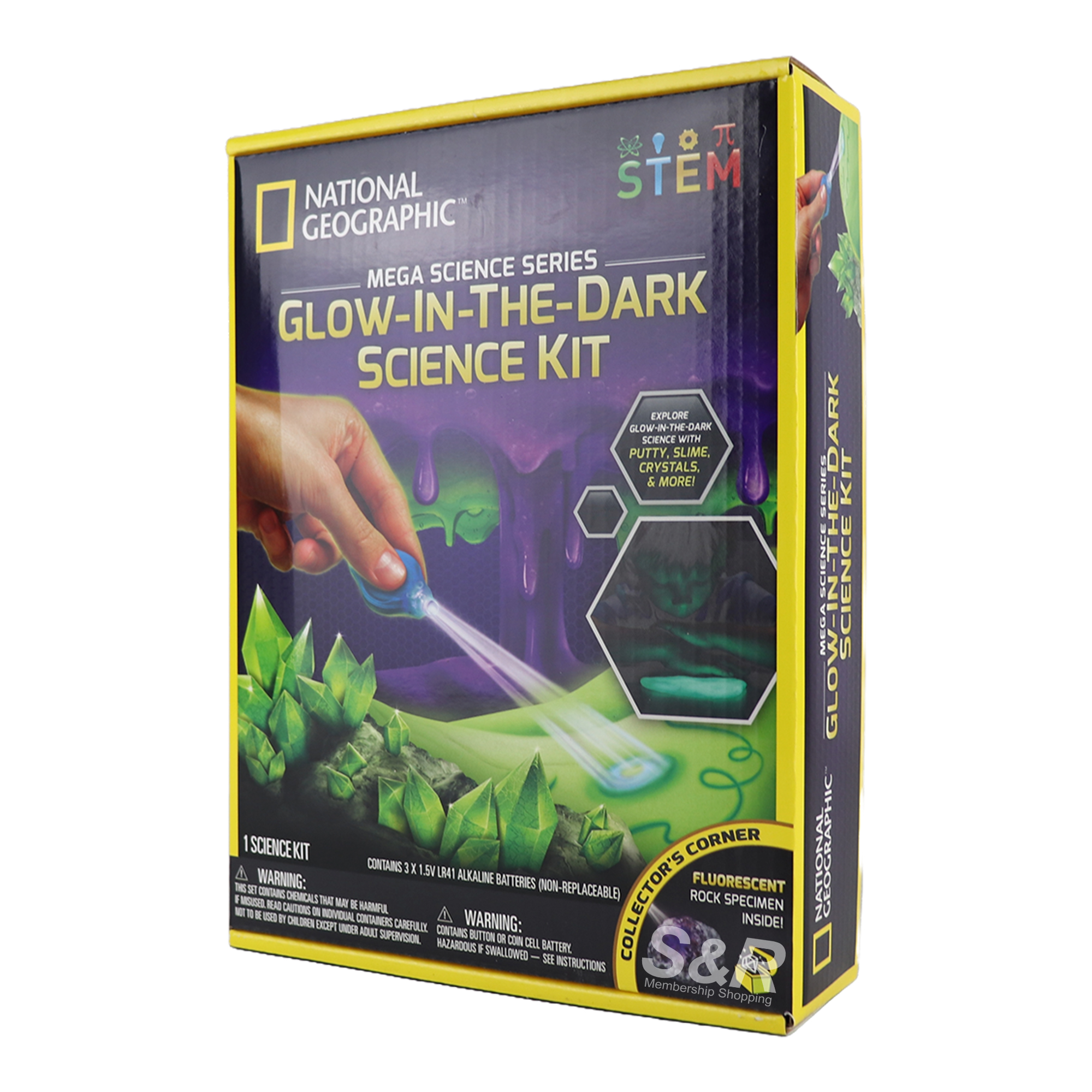 National Geographic Glow-In-The-Dark Science Kit